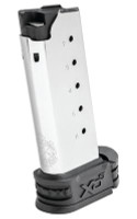 SPRINGFIELD XD-S Mid-Size Magazine with Black Sleeve for Backstraps 1 and 2 .45 ACP 6 Round - 706397897901