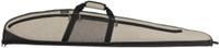 Bulldog BD225 Plus Shotgun Case made of Water-Resistant Nylon with Taupe Finish & Black Trim, Padding, 3 Exterior Pockets & Full Length Zipper 52" L x 1.50" W x 9" H Exterior Dimensions - 672352012149