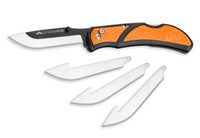 Outdoor Edge RazorLite EDC Folding Knife Orange 3" with 4 Blades - 743404301891