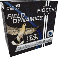 Fiocchi Game & Target Load 16 Gauge 2.75" 1 oz 8 Shot - CASE - 762344851969