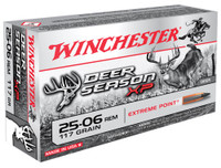 Winchester Ammo Deer Season XP  25-06 Rem 117 gr Extreme Point Polymer Tip - 020892224360