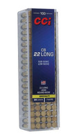 CCI Specialty CB 22 Long 29 GR LRN 100 Rounds - 400000632063