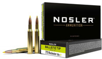 Nosler Ballistic Tip  270 Win 130 gr 3075 fps Spitzer Ballistic Tip (SBT) 20 Bx/10 Cs - 054041400626