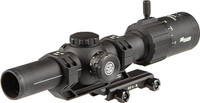 Sig Sauer Tango-MSR LPVO Black 1-6x24mm MSR BDC6 Reticle Features Throw Lever & ALPHA-MSR Mount - 798681642502