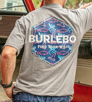 Burlebo Neon Outdoors Logo Tee - 810113341569