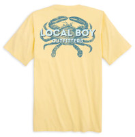 Local Boy Ss Blue Crab Tee - 848262630685