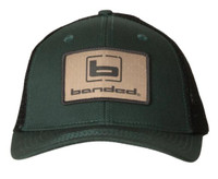 Banded Quilted Patch Trucker Cap - Pine - 700905608157