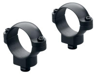 Leupold Quick Release Rifle Scope Rings 1" Diameter Low Matte Black - 030317499716