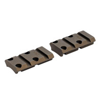 Warne M927/929BB Maxima Base Set For Rifle Browning X-Bolt Warne/Weaver Mount Burnt Bronze Steel - 656813107094