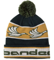 Banded Knit Pom Beanie -