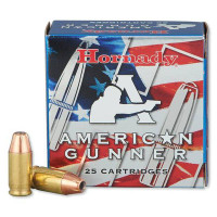 Hornady American Gunner .380 ACP Ammunition 25 Rounds XTP HP 90 Grains 90104 - 090255901047