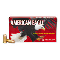 Federal American Eagle .40 S&W Ammunition 50 Rounds FMJ 165 Grains - 029465092818