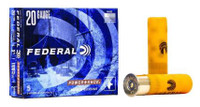 Federal Power-Shok 20ga 3" 18 Pellets 2 Buckshot 5 Rounds - 029465009809