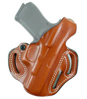 De Santis Echelon 4.5" Tan Leather Holster - 792695377238