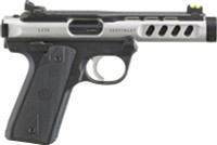 Ruger Mark IV 22/45 Lite OR Silver .22 LR | 4.4" Barrel | 10 Rounds - 736676439492