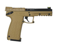 Kel-Tec PMR-30 .22 Winchester Magnum Rimfire 4.3" Barrel | Blue Slide Cerakote Tan Grip/Frame - 640832003314