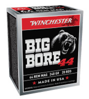 Winchester Ammo X44MBB Big Bore  44 Rem Mag 240 gr Semi-Jacketed Hollow Point (SJHP) 20 Per Box/ 10 Cs - 020892233034