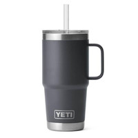 Yeti Rambler 25 Oz Straw Mug Charcoal - 888830255506