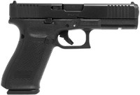 Glock PA205S201MOS G20 Gen5 MOS Compact 10mm Auto 10+1 4.61" Black Steel Barrel, Black nDLC Serrated Slide, Black Polymer Frame w/Accessory Rail, Black Polymer Grips Ambidextrous - 764503054228