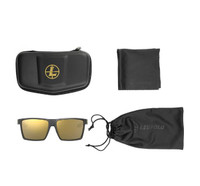 Leupold Performance Wear - Desoto | Bronze Mirror & Matte Black - Includes Carrying Case/Bag/Lens Cloth - 030317038533