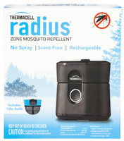 Thermacell Radius Zone Rechargeable Repeller - Up To 15' Odorless - 843654003917