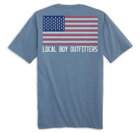Local Boy Men's SS Bottle Flag T Shirt - 840262662437