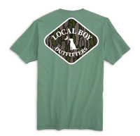 Local Boy Men's SS Diamond Plate Timber T Shirt - 840262660990