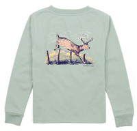 Properly Tied Infant LS Jumping Buck T Shirt - 197042143618