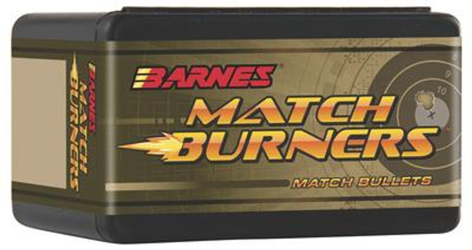 BARNES Match Burner Bullet .30 Caliber .308 Diameter 175 Grain Boattail Match - 716876308965