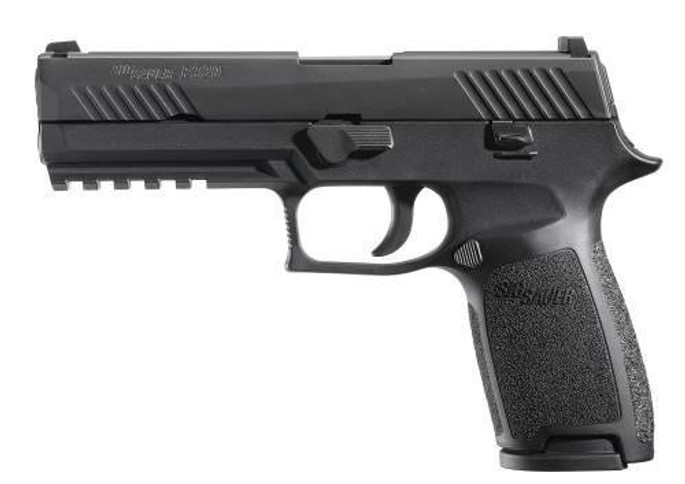 Sig Sauer P320 Full Size Striker Fire 9mm Luger Caliber with 4.70" Barrel in Black Finish - 798681506019