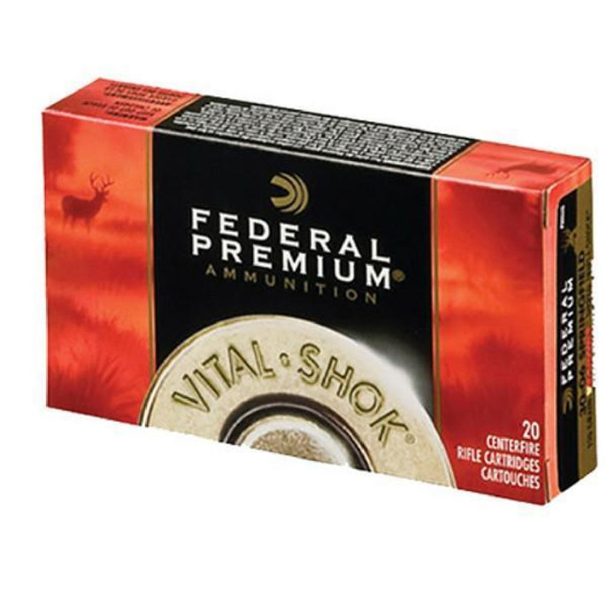 Federal Premium Vital-Shok .30-06 Springfield 165 Grain Trophy Bonded Tip - 029465099565