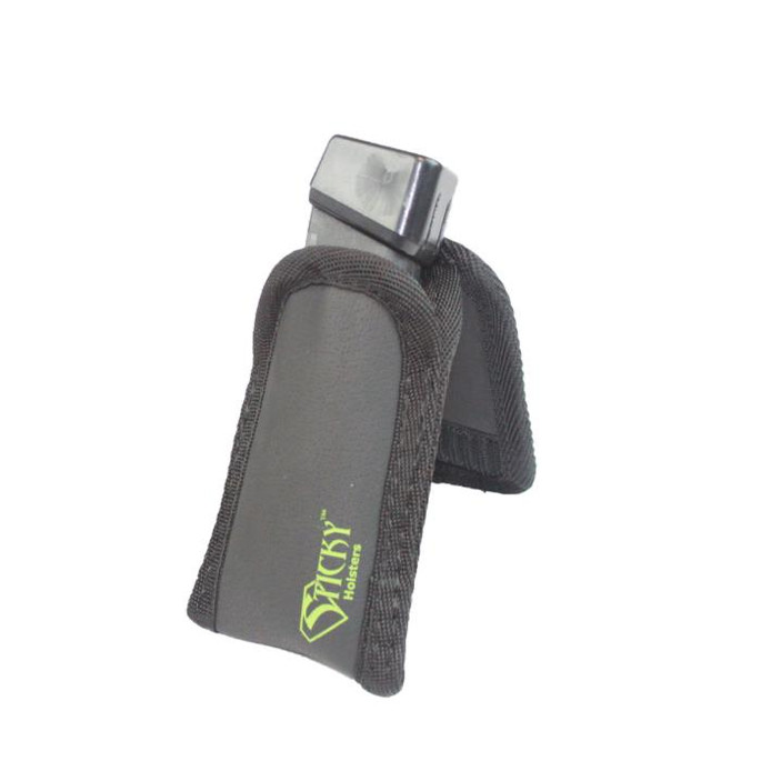 Sticky Holsters Super Mag Pouch (SMP) x1 Black w/Green Logo Latex Free Synthetic Rubber - 858426004177