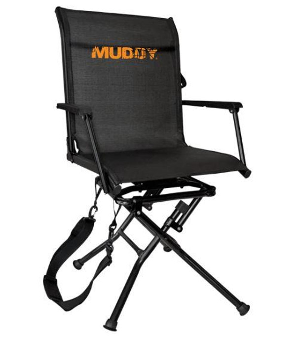 Muddy Outdoors Swivel Ease Ground Seat - 813094020263