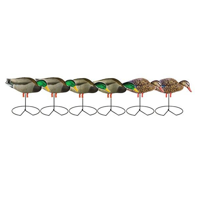 GHG Pro Grade Full Body Flocked Head Mallard Feeder - Active, Harvester, or Feeder -