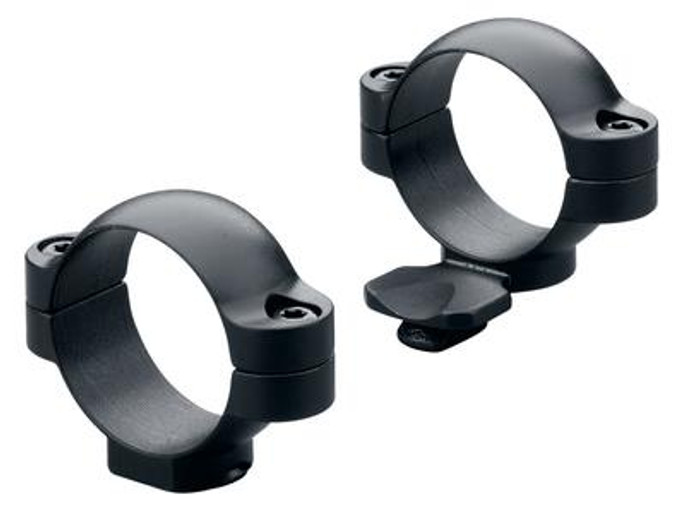 Leupold Standard Scope Ring Set Medium Extended 1" Matte Black Steel - 030317499112