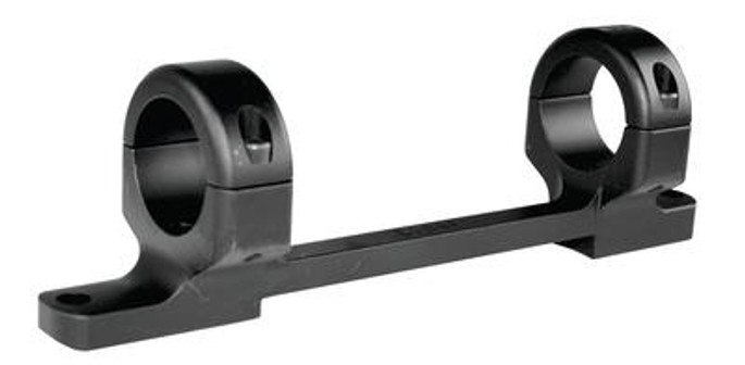 Dnz Tube Mount Remington 700 Long Action One Inch Medium Height Black - 879956000026