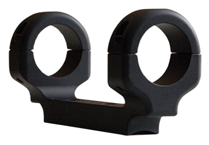 DNZ 1-Pc Base & Ring Combo For Ruger American Short Action Black Matte Finish 30mm Rings Medium - 879956006011