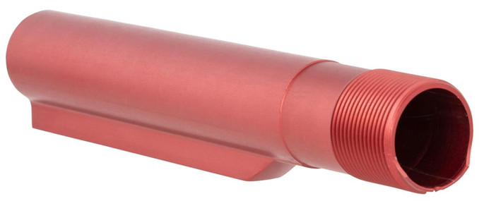 Timber Creek AR Mil-Spec Buffer Tube Aluminum Red Anodized - 816397023672