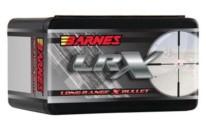 BARNES LRX Long-Range X Bullet 7mm .284 Diameter 168 Grain LRX Boattail - 716876284078