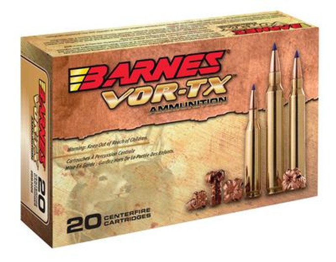 Barnes Bullets 21540 VOR-TX 308 Win 150 gr Tipped TSX Boat-Tail 20 Bx/ 10 Cs - 716876030859