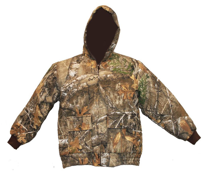 Pursuit Gear Youth Bomber Jackets- Realtree Edge - 784827023700