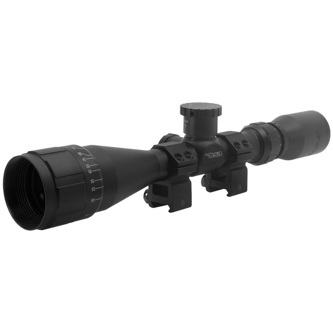 BSA  Sweet 30-06 4-12x 40mm AO Obj 40-10 ft @ 100 yds FOV 1" Tube Matte Black Finish 30/30 - 793676092836