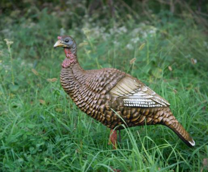 Higdon Hard Body Upright Hen Turkey Decoy - 710617631114