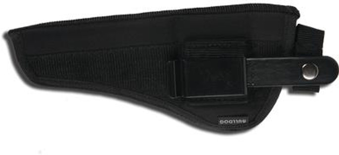 Bulldog Extreme Pistol Holster Belt Loop & Clip Ambidextrous - Revolvers w/ 5-6 1/2" Barrels - 672352619140