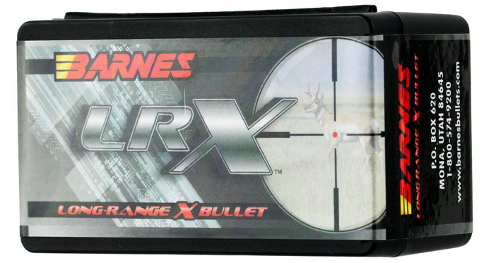 Barnes Bullets 30262 LRX  270 Caliber .277 129 GR LRX Boat Tail 50 Per Box - 716876277407