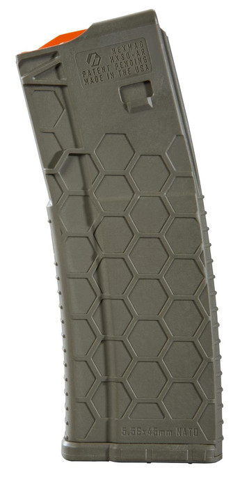 Hexmag HX30ARODG Series 2  Multi-Caliber AR-15,M4,M16 30rd OD Green Detachable - 085992200720