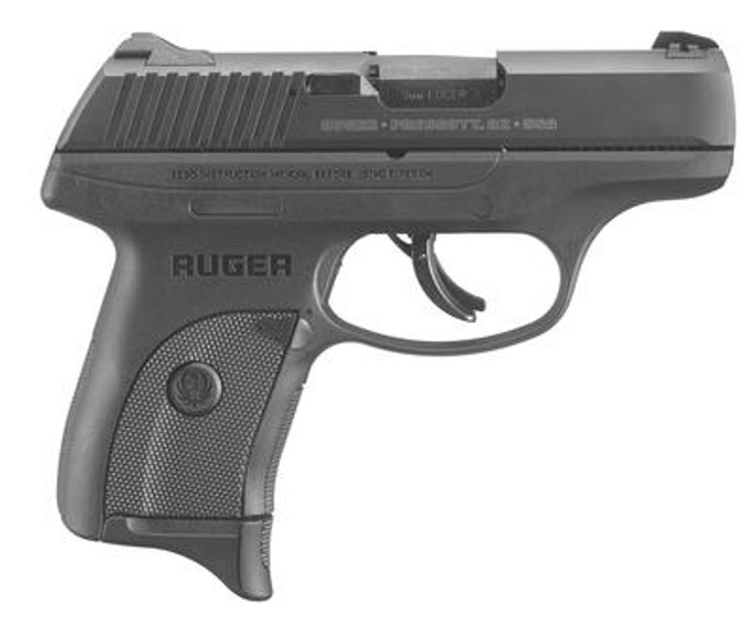 Ruger LC9's 9mm 3.12" 7+1 Black Oxide Steel Slide Black Polymer Grip No Manual Safety - 736676032488