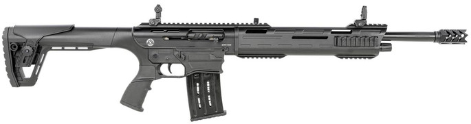Silver Eagle Tac-LC AR-Style 12 Gauge 3" 19.5" Barrel | Black | Pistol Grips - 812052024800