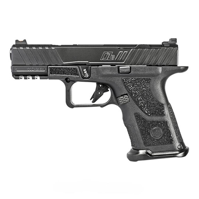 ZEV OZ9CCPTBB OZ9 Compact 9mm Luger 19+1 Black Polymer Grip - 811338034229