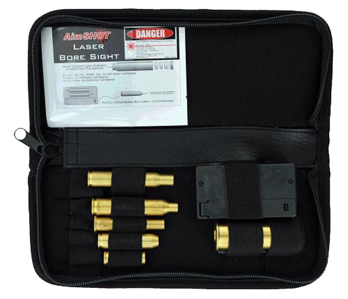 Aimshot KTRIFLE Boresight Rifle Kit Laser Universal Rifle Calibers Brass - 669256223900